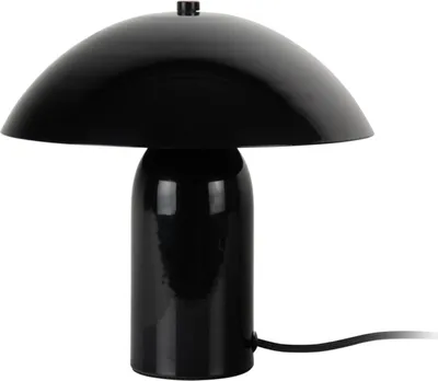 Produktbild von Leitmotiv - Tischleuchte Asuto - Schwarz - 24x24x23.5cm Tischlampe - Nachttischlampe, Wohnzimmer, Schlafzimmer