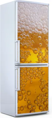 Produktbild von Magnete Dekorative - 70 cm x 190 cm - Küche - Magnetmatte Kühlschrankmagnete - Bier Mit Blase