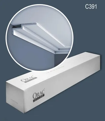 Produktbild von Orac Decor C391 MODERN Eckleisten 1 Karton SET 10 Zierleisten | 20 m