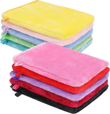 Immagine prodotto di PHOGARY 10 pezzi guanti da bagno in microfibra, asciugamano da bagno in flanella 15,2 x 20,3 cm