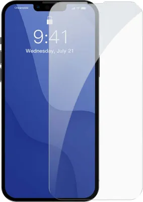 Image de Protection en verre trempé pour iPhone 13/13 Pro/14 Baseus, 2 pièces, 0.3mm