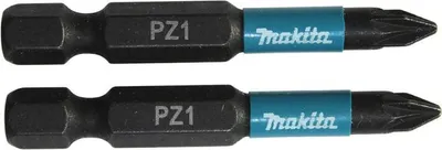 Produktbild von Makita Bit PZ1 Impact Black, PZ1, 2 Stk., 50 mm
