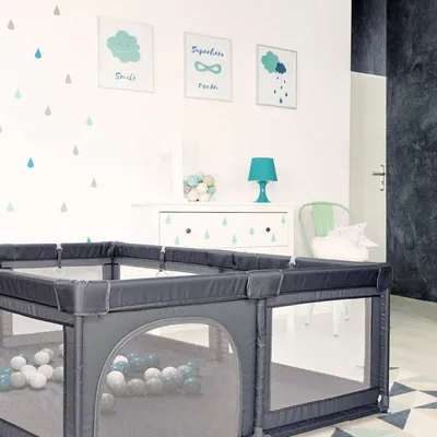 Obrázek produktu pro Ohrádka Playpark Grey