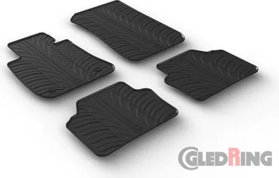 Image de Tapis de sol en caoutchouc BMW 3 2005-2012 (E90, E91)