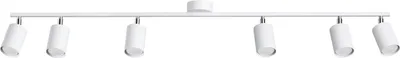 Produktbild von Deckenleuchte LEMMI 6L weiß 6xGU10 10W Stahl 20x24x135cm Sollux Lighting
