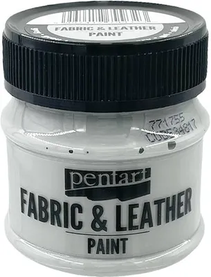 Image de PENTART - peinture pour textile et cuir - gris 50 ml