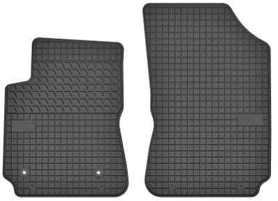 Imagen del producto de Alfombrillas de goma delanteras para Citroen C4 Cactus 2014-2018 (crossover) – juego de 2 piezas, negras, a medida