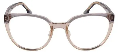 Zdjęcie produktu dla Okulary Rodenstock Schmetterling wykonane z octanu, w kolorze szaro-różowym, z warstwowym efektem, w odcieniu różowego złota, dla kobiet