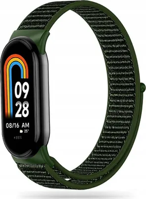Produktbild von Tech-Protect Armband Ührenband Ührenarmband Band für Xiaomi Smart Band 8 / 8 NFC Grün