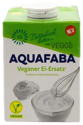 Zdjęcie produktu dla VOG Aquafaba wegański substytut białka w płynnej formie roślinnej 500ml