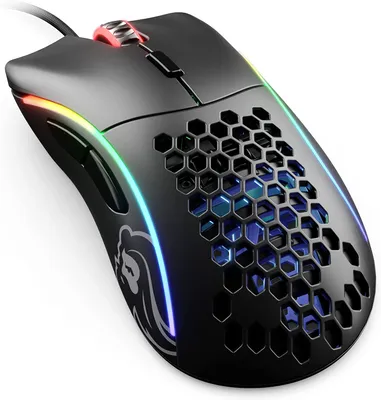 Immagine prodotto di Glorious PC Gaming Race Model D Mouse destro USB Type-A ottico 12000 DPI (GD-BLACK)