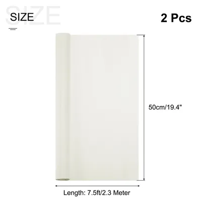 Produktbild von 2 Stš¹ck Krepppapier Hellblau, 2.5m x 25cm Floristen Krepp Papier Bunt fš¹r Handwerke, Party, Schulpapier, Kr?uselpapier, Verpackung, Blumen DIY