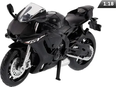 Produktbild von Modell 1:18 Yamaha YZF-R1, schwarz