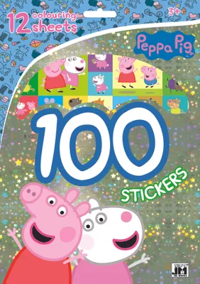 Imagen del producto de Peppa Pig - 100 Sticker mit Ausmalblättern