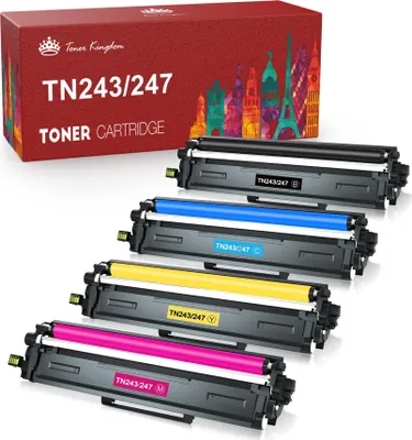 Produktbild von Set 4 XXL Toner Kompatibel zu Brother TN247 TN243 MFC-L3750CDW DCP-L3550CDW HL-L3210CW MFC-L3730CDN Drucker(4 Packung)