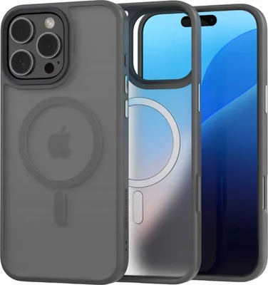 Produktbild von Spacecase Hybrid Mag iPhone 16 Pro Max grau
