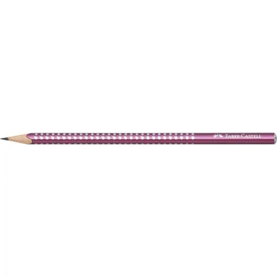 Produktbild von Faber-Castell Sparkle, B, Bordeaux, Dreieckig, Hobby, Büro, Schule, 1 Stück(e)