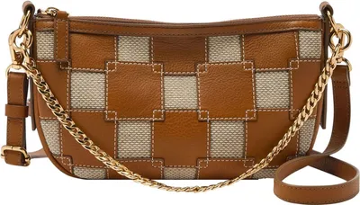 Image de FOSSIL sac à épaule bandoulière sac à épaule Jolie Shoulder Bag Brown Patchwork brun