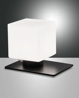 Produktbild von Fabas Luce Tischleuchte Zara G9 130x160mm Warmweiß Schwarz dimmbar