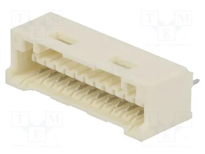 Produktbild von 1x Buchse  männlich PIN: 12 1,5mm Leitung-Platte THT  2A 503159-1210 Signteckverbi