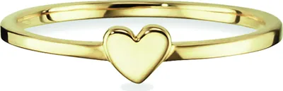 Produktbild von Cai Ring 925/- Sterling Silber vergoldet Herz 41184362365022