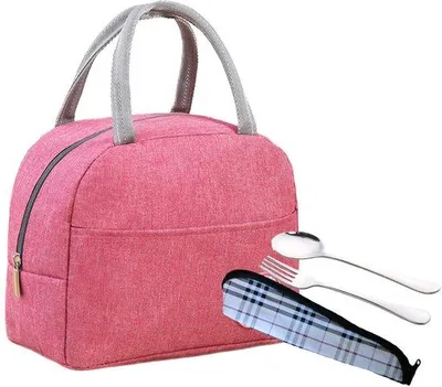Produktbild von Isolierte Lunchbox für Camping/Werk/Schule. Eine kleine, tragbare Lunchbox für Frauen/Studenten.