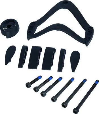 Image de Kit d'entretoises Vision pour Metron 4D Flat M Noir - réglage optimal des accoudoirs...