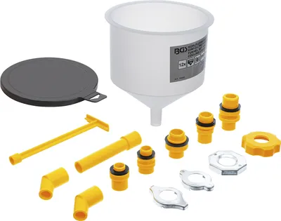 Produktbild von BGS TECHNIC Kühlflüssigkeits-Einfülltrichter-Set, 12 teilig