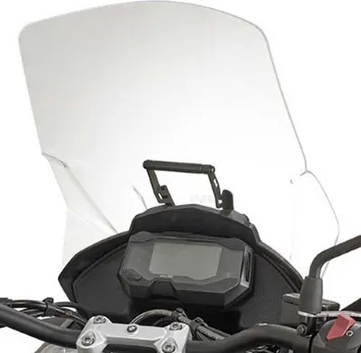 Productafbeelding van Givi windschermbeugel FB5126 voor montage aan het windscherm, geschikt voor modellen S902A, S920M/L, en voor de BMW G 310 GS (17-23)