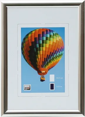 Produktbild von Kunststoff Bilderrahmen New Lifestyle 10x15 Silber