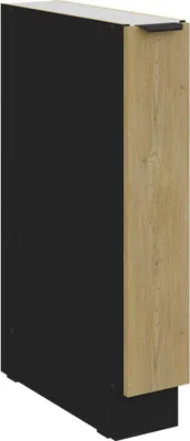 Produktbild von Apothekerschrank Cremona schwarz 15 D CARGO BB
