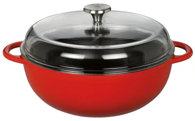 Produktbild von Küchenprofi Schmorpfanne MARMITE, 28 cm classic red