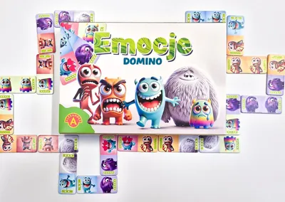 Zdjęcie produktu dla Gra Domino Emocje