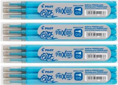 Produktbild von Pilot FriXion Point Ersatzminen 0.5 hellblau - 12er-Set