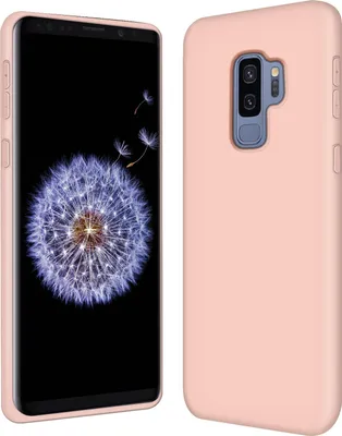 Image de Coque Samsung Galaxy S9+ Housse de protection en silicone Gel Case Housse pour téléphone portable, rose