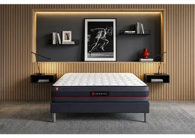 Productafbeelding van Matras- en lattenbodemset, 140x190 cm - Regen