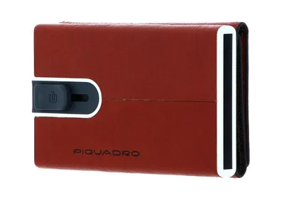 Zdjęcie produktu dla Piquadro Kompaktowy portfel Skider Rfid Arancio