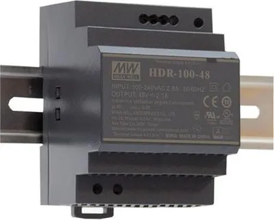 Image de Alimentation - 1 Sortie - 100 W - 24 V 4.2 A - Montage Sur Rail Din - Pour Usage Industriel