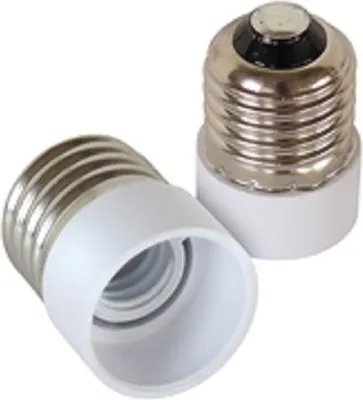Produktbild von 4 x Adapter Lampensockel Sockeladapter E27 auf E14