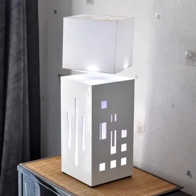 Image de Lampe LED en lévitation MEGAPOLITE CityLine Blanche