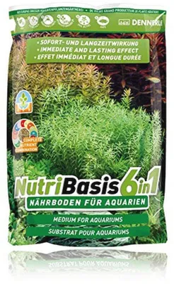 Productafbeelding van Voedingsbodem voor Aquaria - 9.6 kg NutriBasis 6-in-1