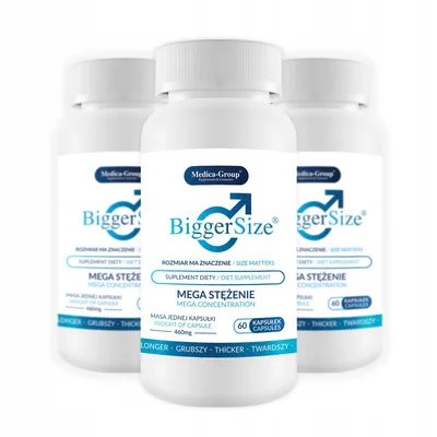 Immagine prodotto di BiggerSize Integratore alimentare per uomo, 60 capsule