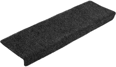 Immagine prodotto di Tappetini per scale autoadesivi 20 pz 65x21x4 cm Grigio Scuro Bordo rettangolare