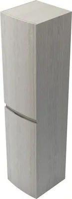 Produktbild von Baden Haus Hochschrank Vague BxHxT 40 x 170 x 40 cm Eiche grau fertig montiert