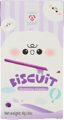 Produktbild von Tokimeki Biscuit Blueberry Flavour 40g