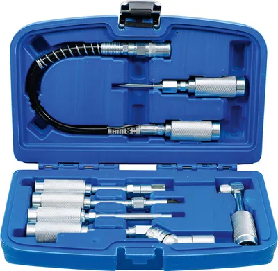 Produktbild von BGS 3142 Adapter und Zubehörsatz für Fettpressen, 7-tlg.