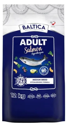 Produktbild von BALTICA Excellent Hypoallergenic Adult Medium breeds Salmon - trockenfutter für Hunde - 12kg