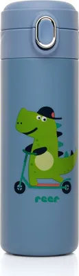 Produktbild von Reer GmbH Trinkhalmflasche Kids Blau