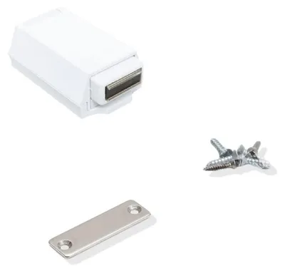 Produktbild von Druckschnapper Schwerlast - Push-to-open - Magnetisch - Druckschnapper für Schranktüren - Grifflose Türen - Ideal für Schränke - Druckverschluss