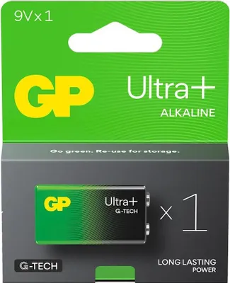Zdjęcie produktu dla GP GPULP1604A442C1 GP Batterie ULTRA PLUS E-Block 9 V